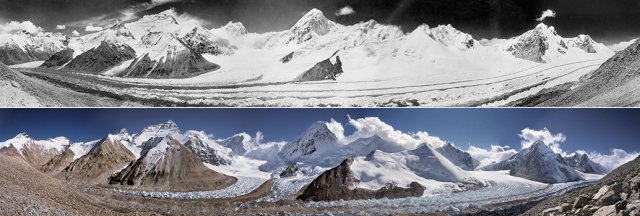 Melting Glaciers breashears-mongbuk-compare-350